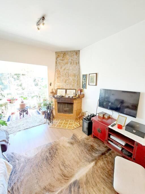 Apartamento Apto Varanda Com Lareira *