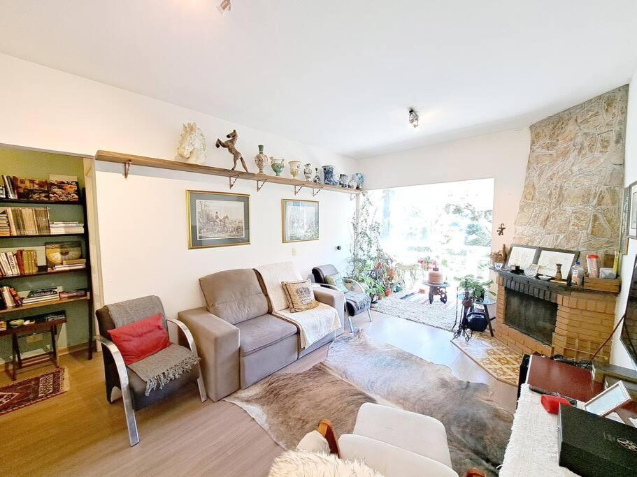 Apto Varanda Com Lareira Apartamento *
