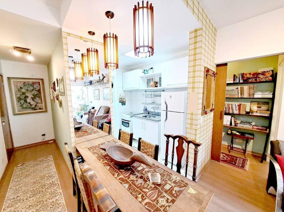 Apartamento Apto Varanda Com Lareira *